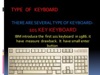 Keyboard and mouse slide by Jetarvind kumar madhukar | PPTX