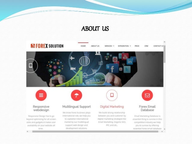 Create a forex website