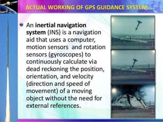 adapive missile guidance using gps