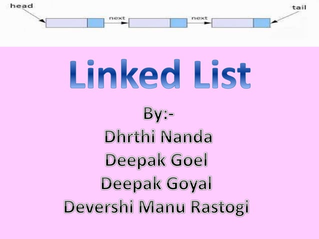 LINKED LISTS | PPT