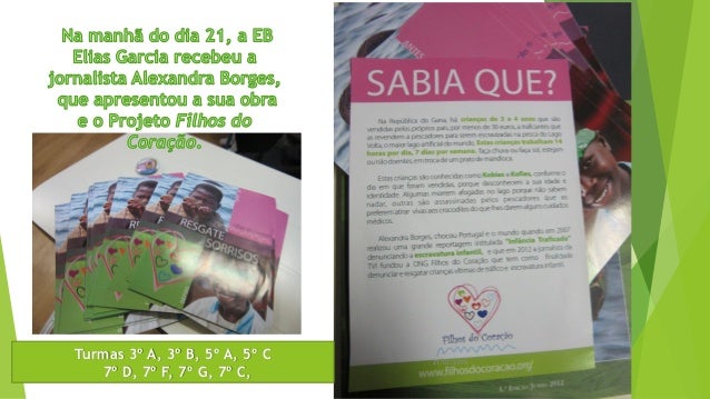 21/01/2015 1
Turmas 3º A, 3º B, 5º A, 5º C
7º D, 7º F, 7º G, 7º C,
 