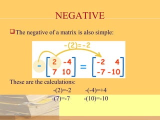 Matrix and Matrices | PPT