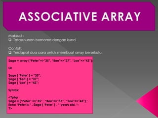 ARRAY | PPT