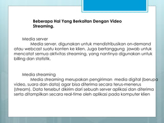 Media Streaming | PPTX