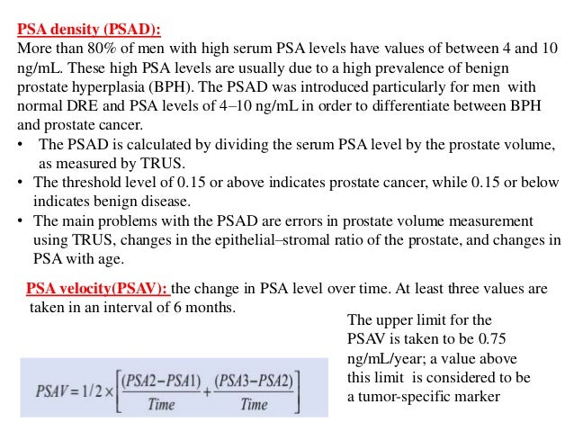 Prostate cancer free psa