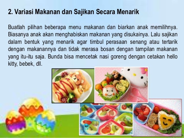 Hasil gambar untuk variasi makanan