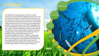 Usda Remote Sensing Remote Sensing Applications in Agriculture at the USDA National ...