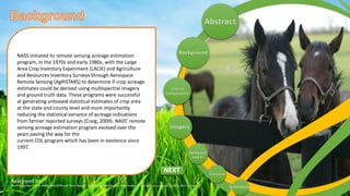 Usda Remote Sensing Remote Sensing Applications in Agriculture at the USDA National ...