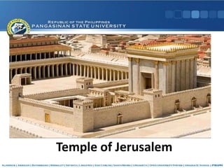 Temple of Jerusalem
 