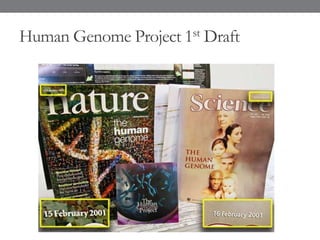 Human Genome Project 1st Draft
 