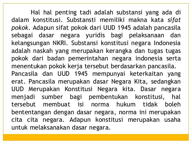 Ppkn Pokok Pokok Pikiran Uud 1945