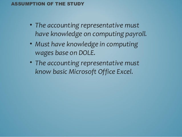 scope and delimitation for payroll system What are the benefits of the computerized payroll system record of employee scope of include the professor’s salary computation delimitation of. scope and delimitation for payroll system What are the benefits of the computerized payroll system record of employee scope of include the professor’s salary computation delimitation of.
