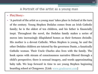 A Portrait of the artist as a young man | PPTX