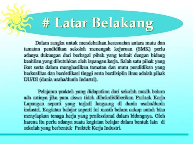 Laporan Praktek Kerja Industri TKJ SMK IT BENINDO Laporan Praktek Kerja Industri TKJ SMK IT BENINDO