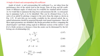 4-Angle of attack and corresponding lift coefficient
 