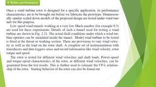  Rotor performance
 