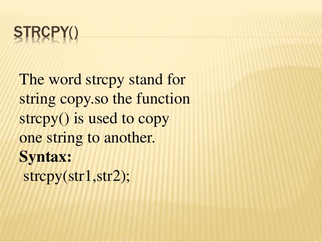 string handling functions in c with examples pdf