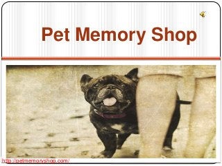 Pet Memory Shop
http://petmemoryshop.com/
 
