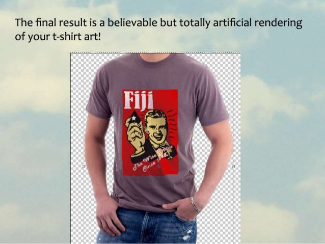 how to put a design on a shirt photoshop