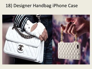18) Designer Handbag iPhone Case
 