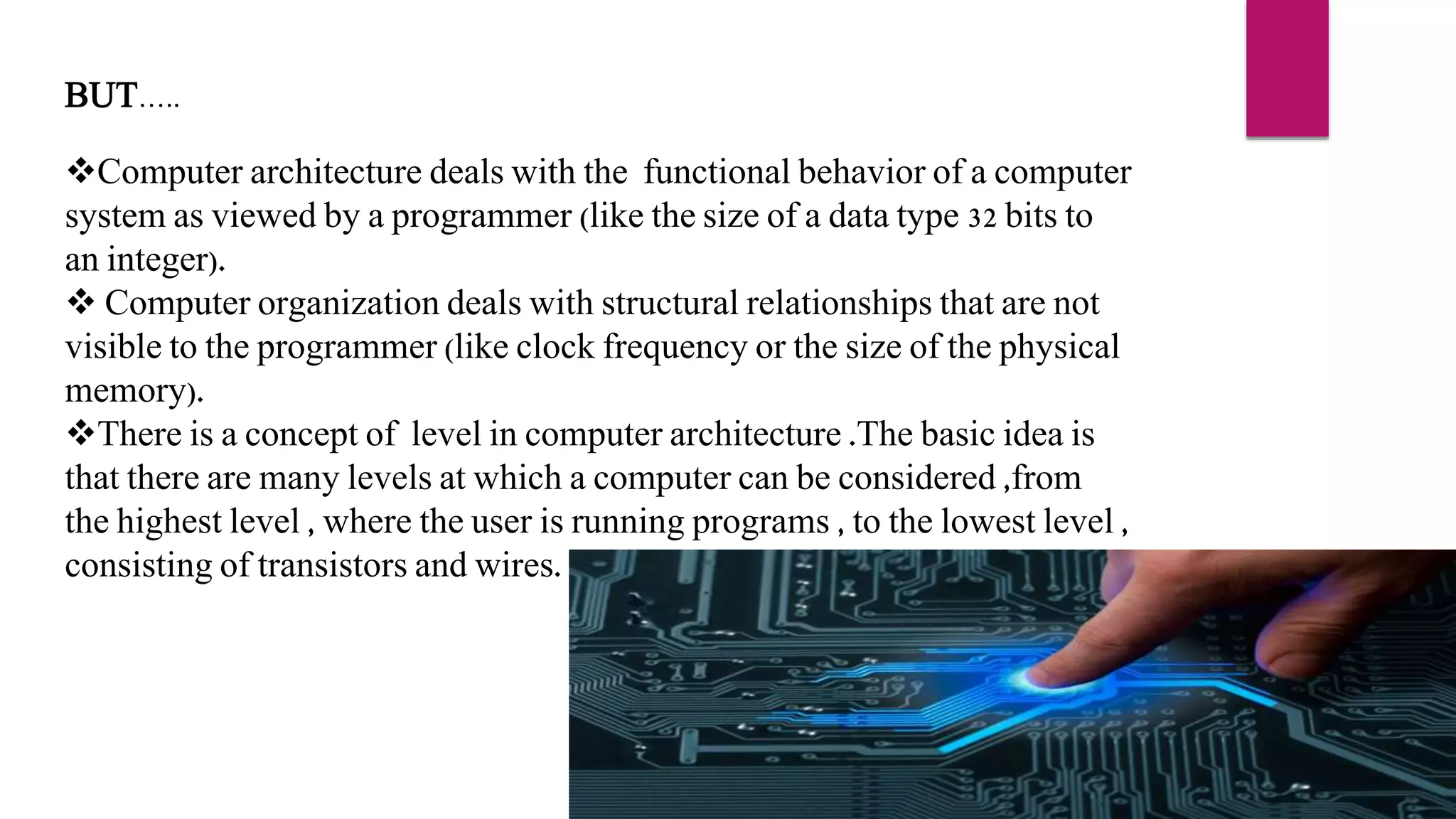 Computer Architecture | PPT