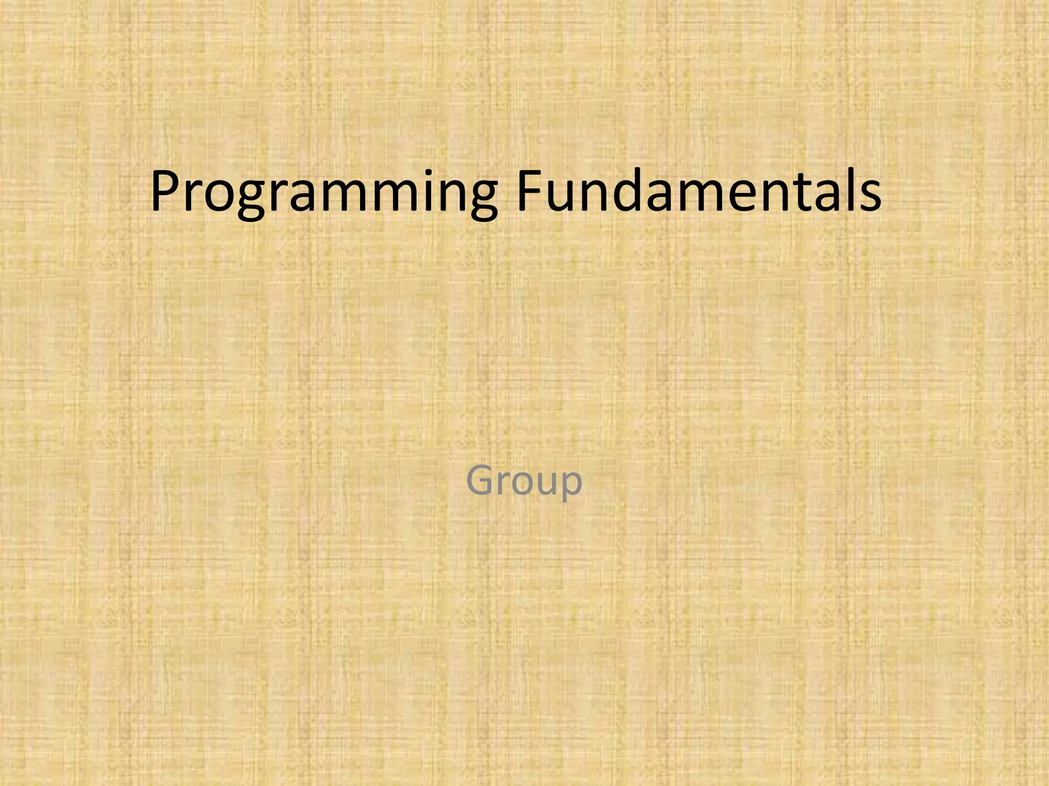 structured programming | PPTX | Programming Languages | Computing