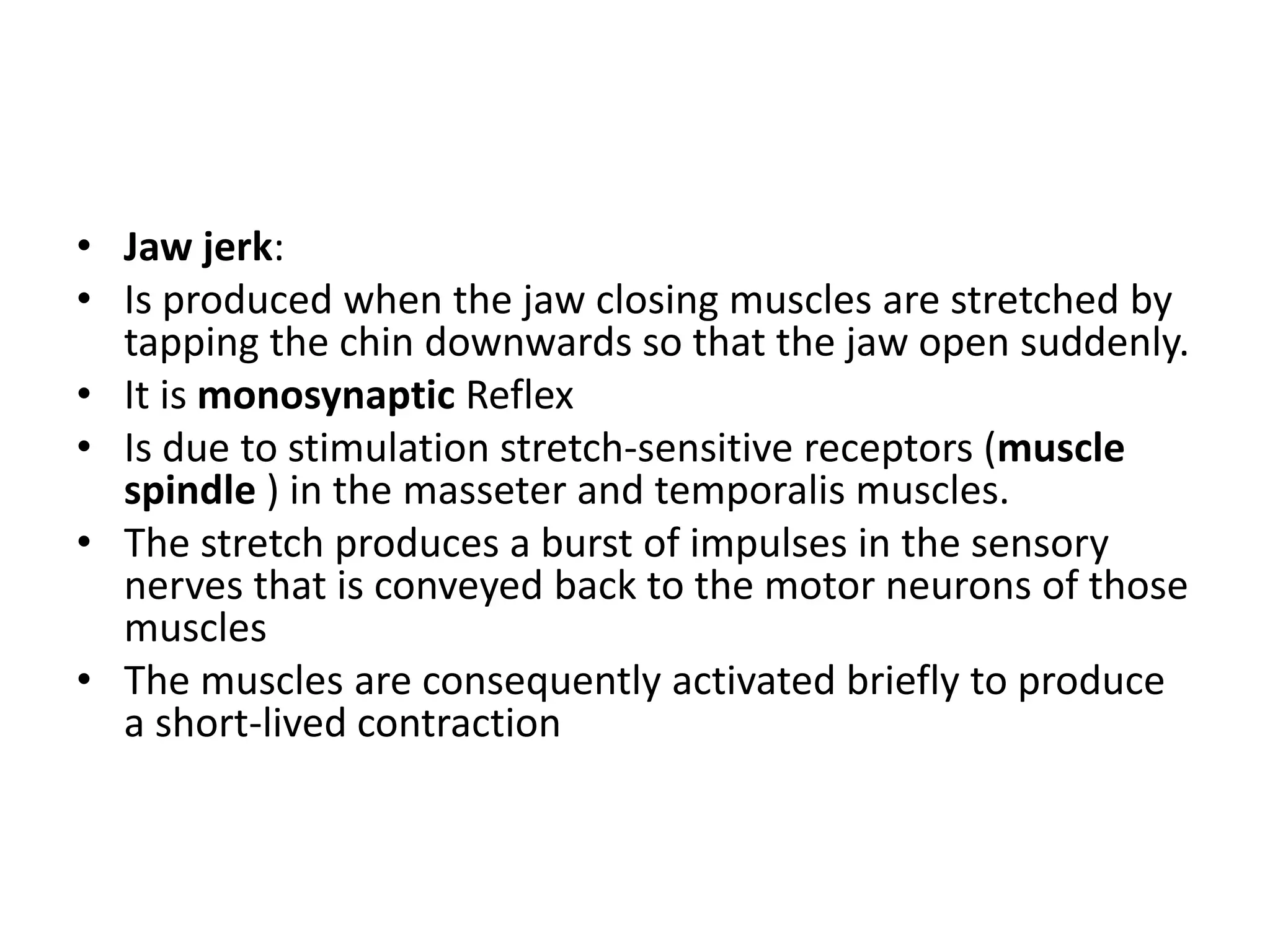 Mastication. Chewing Cycles & Oral Reflexes Oral Physiology PPT