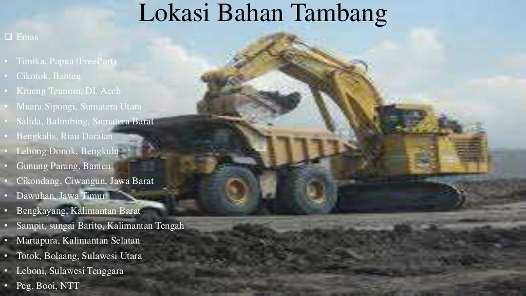 Contoh Presentasi Tentang Pertambangan Contoh Presentasi Tentang Pertambangan