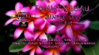 2015 Tommy's Luau