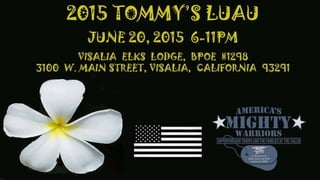 2015 Tommy's Luau