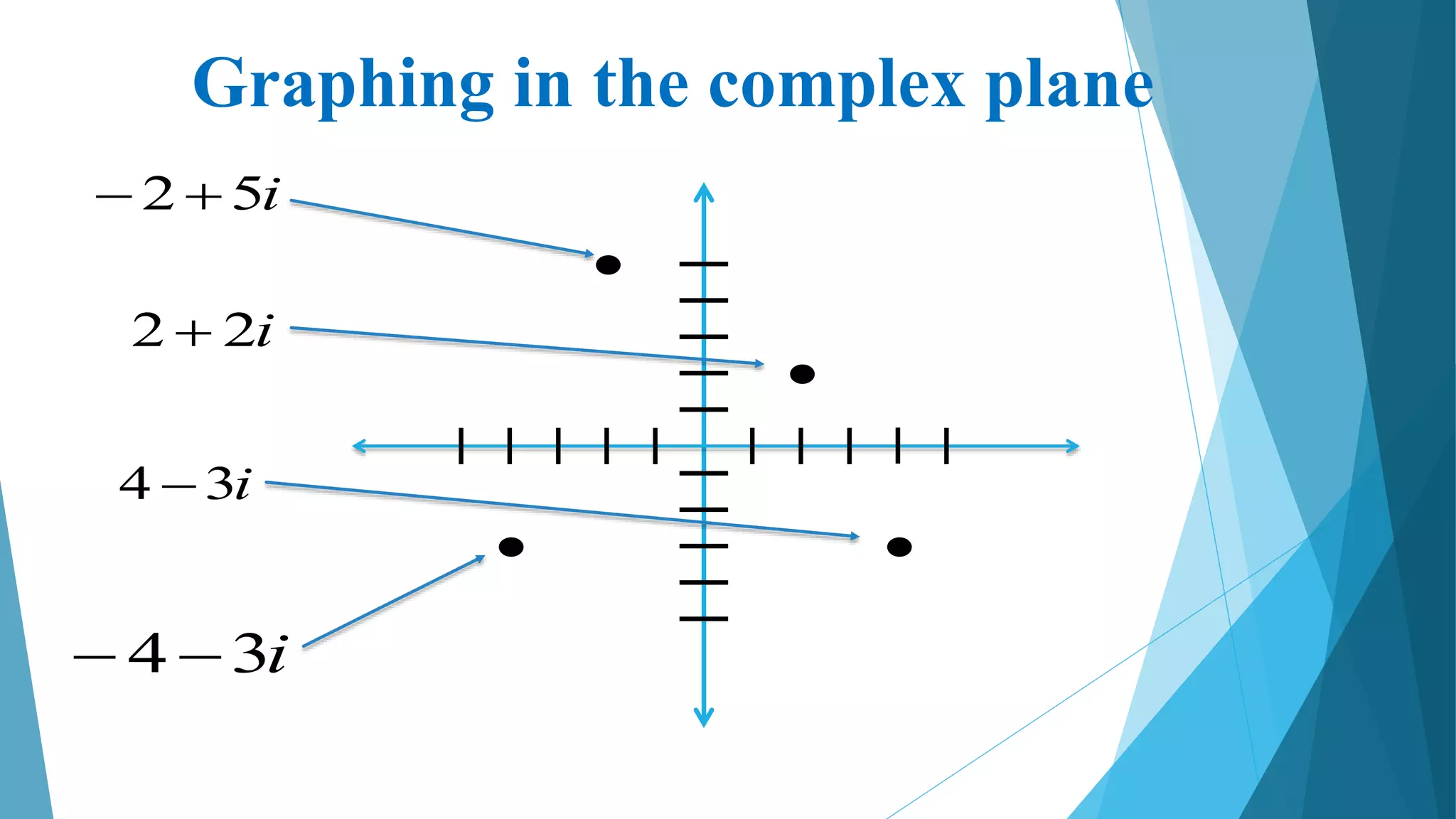 complex numbers | PPTX