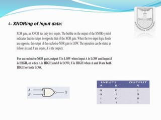 4- XNORing of input data:
 