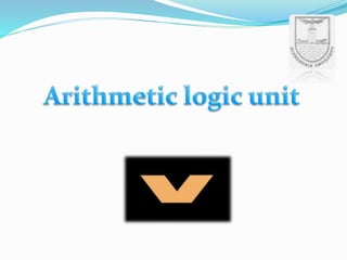 Arithmetic Logic Unit . | PPT