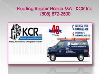 Air Conditioning Natick MA - KCR Inc (508) 872-2500