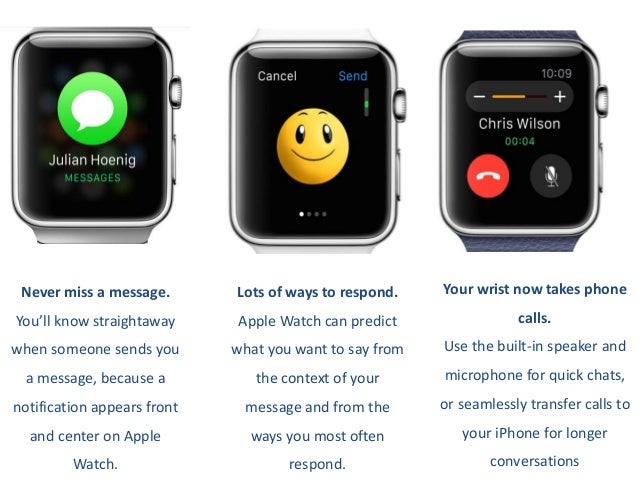 apple watch four features