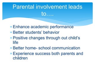Collaboration with Parents | PPTX