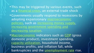 causes of recessions | economics help Images High... Recession Impact And Causes | PPTX