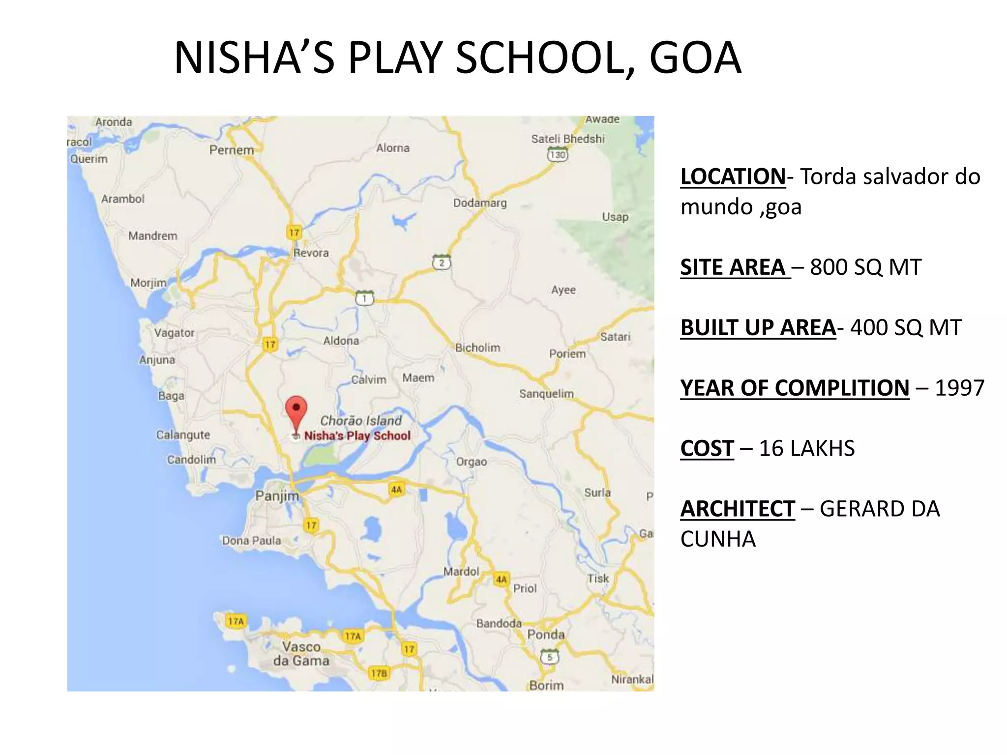 NISHA'S PLAY SCHOOL , GOA | PPTX