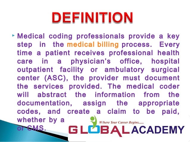 medical billing and coding definition