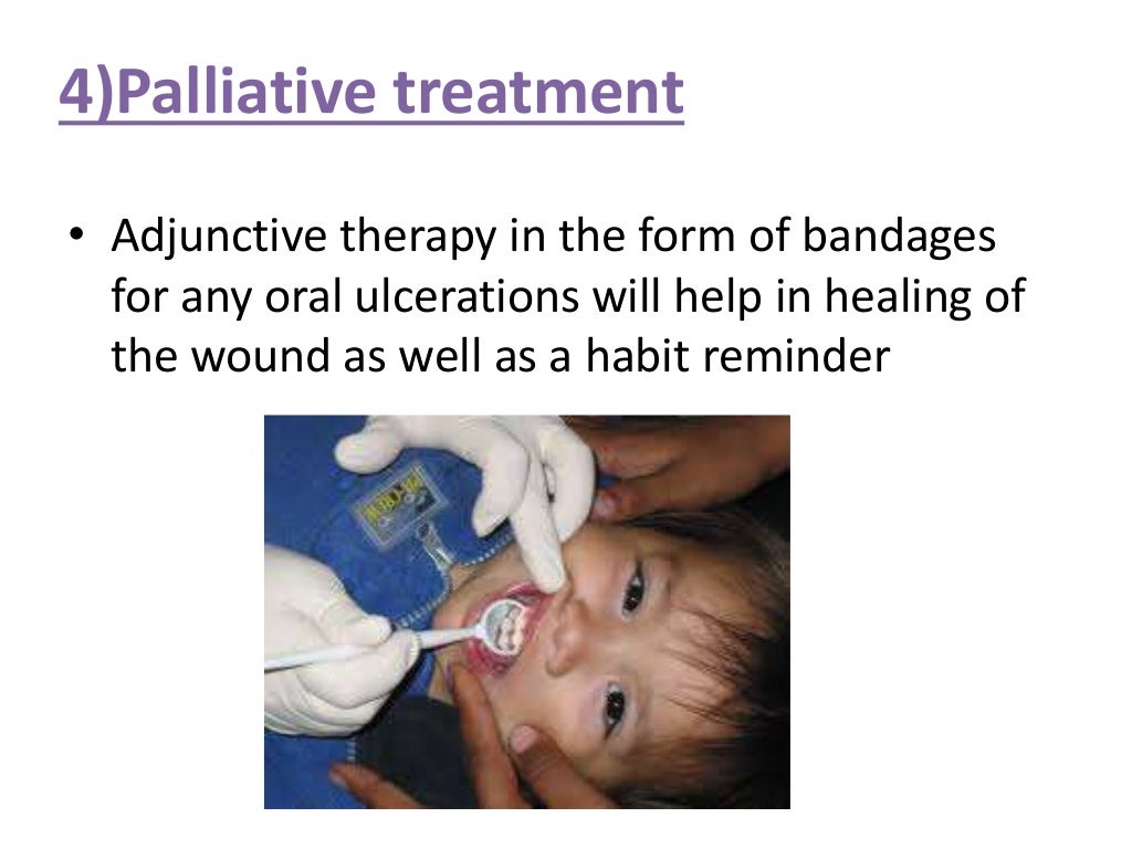 MANAGEMENT OF BRUXISM, LIP BITING AND MASOCHISTIC HABITS