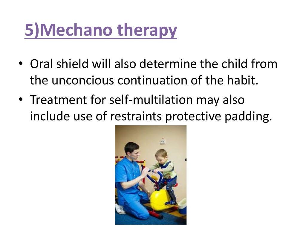 MANAGEMENT OF BRUXISM, LIP BITING AND MASOCHISTIC HABITS