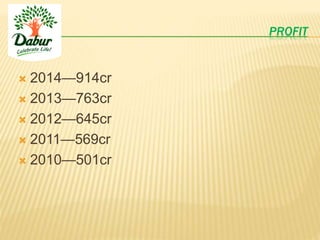 PROFIT
 2014—914cr
 2013—763cr
 2012—645cr
 2011—569cr
 2010—501cr
 