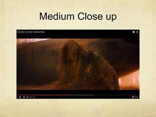 Medium Close up
 