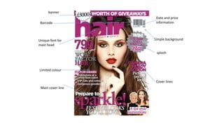 Codes And Conventions Of A Magazine Front Cover | PPT