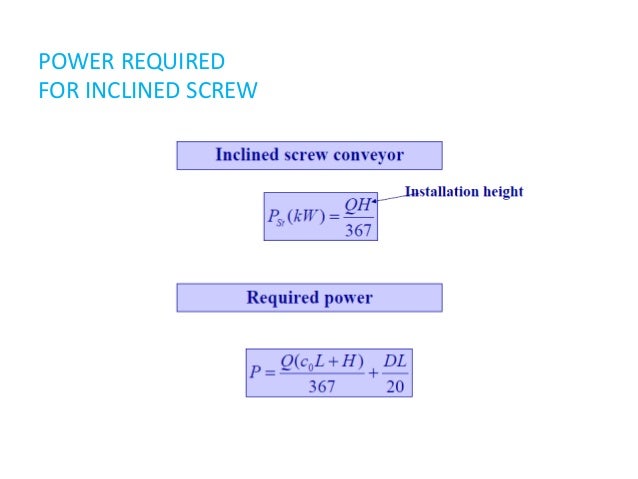 Design Analysis Of Screw Conveyor