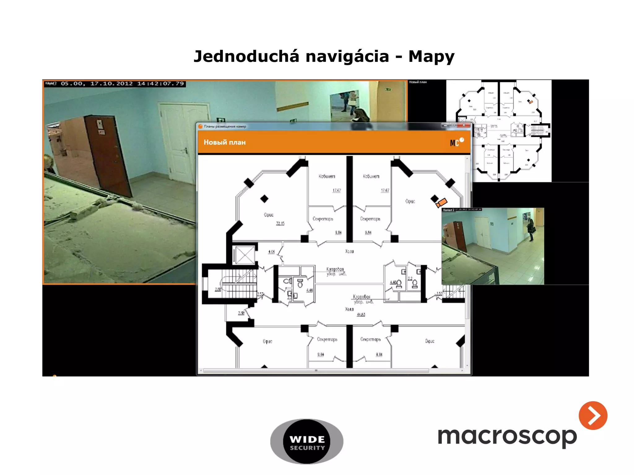 Jednoduchá navigácia - Mapy
 