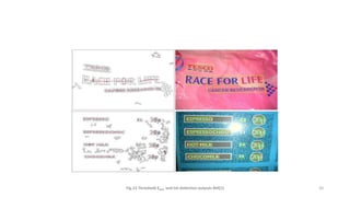 Fig.13 Threshold Etext and txt detection outputs Ref(1) 20
 