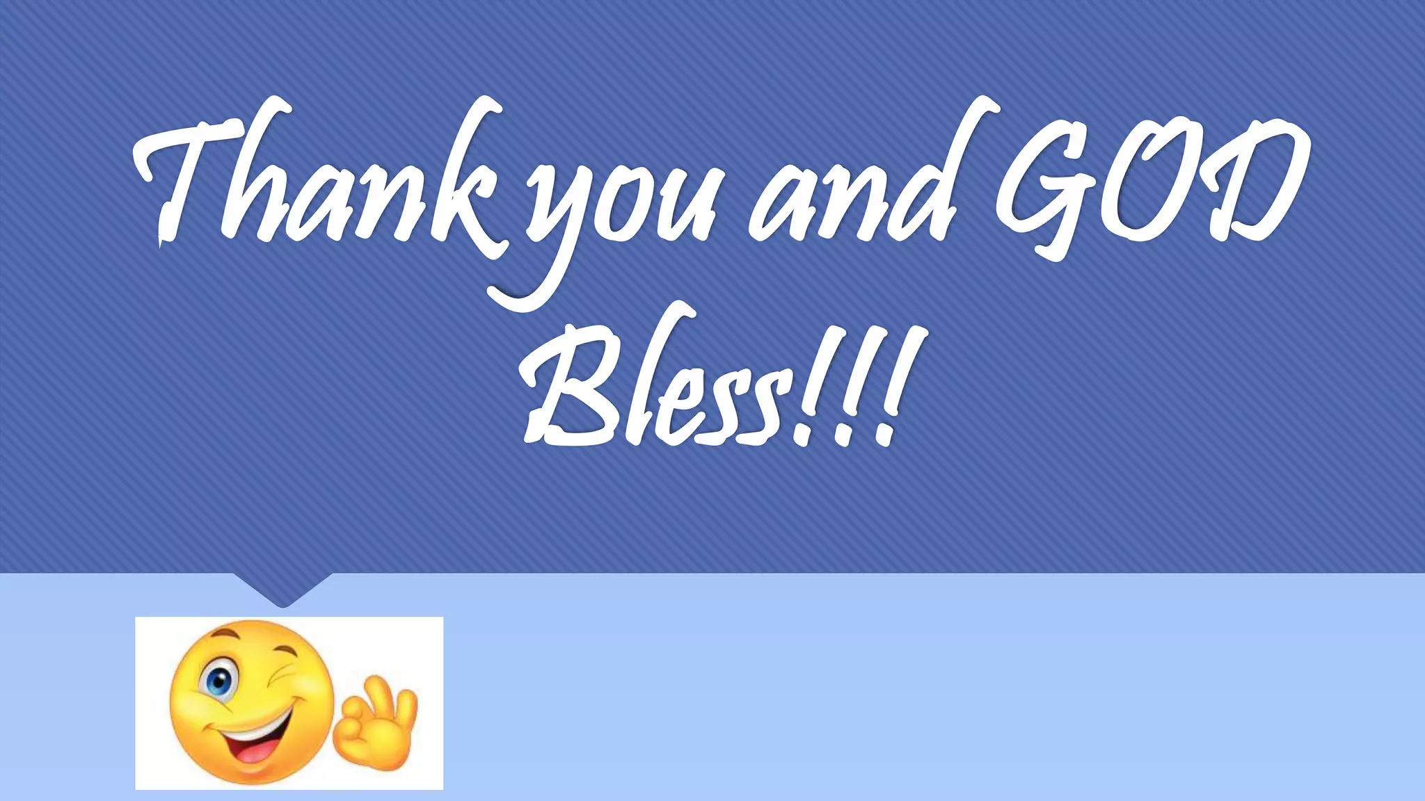 Thank you and GOD
Bless!!!
 