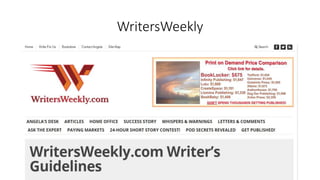 WritersWeekly
 