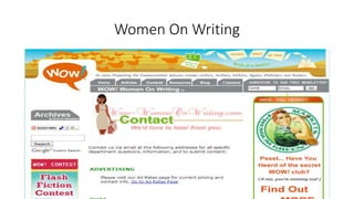 Women On Writing
 